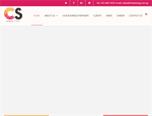 Tablet Screenshot of chweesong.com.sg
